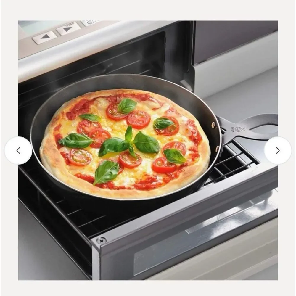 Leye Japanese Iron Grill Pizza Pan‎ Broiler Grill Multi Purpose 8”